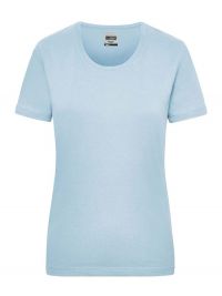 Arbeits T-Shirt Damen Hellblau